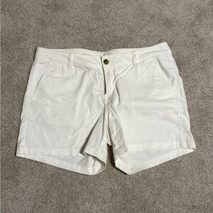 a.n.a White Women's Chino Bermuda Shorts
